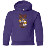 Sweatshirts Purple / YS Despicable Rebels Youth Hoodie