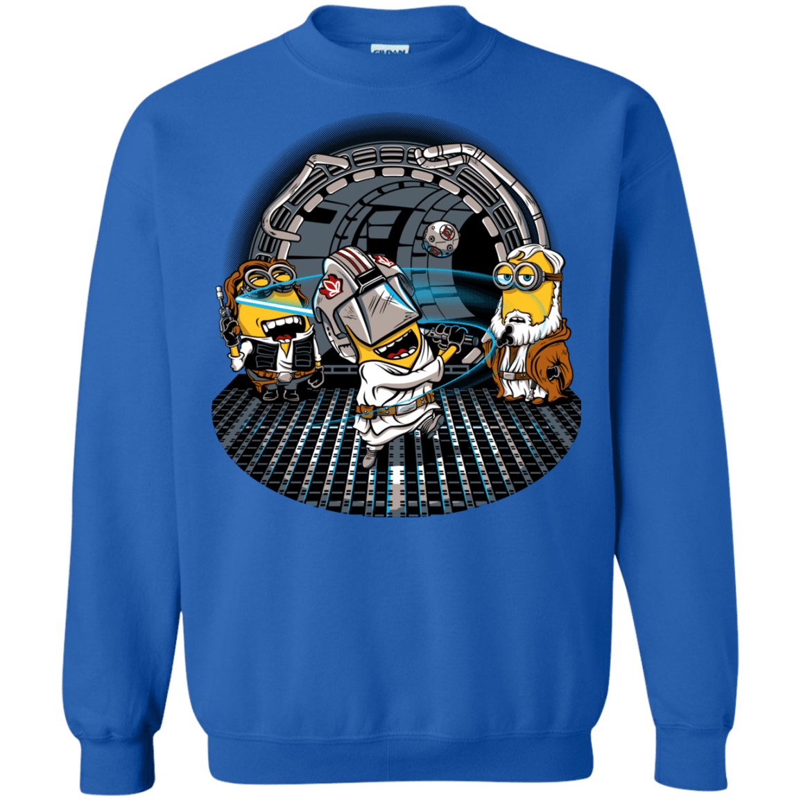 Sweatshirts Royal / Small Despicable Training Crewneck Sweatshirt