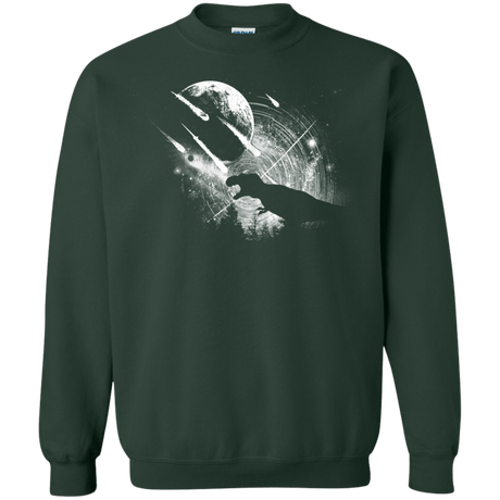 Sweatshirts Forest Green / Small Dino death Crewneck Sweatshirt