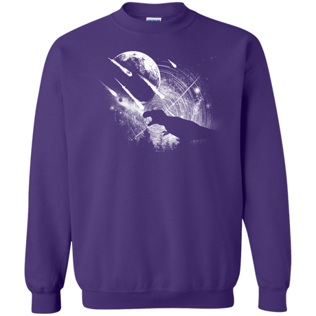 Sweatshirts Purple / Small Dino death Crewneck Sweatshirt