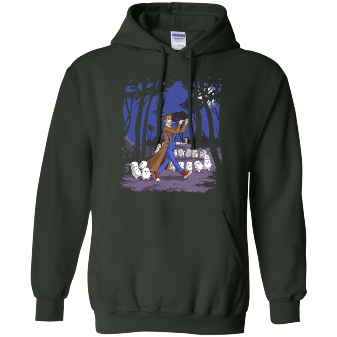 Sweatshirts Forest Green / Small Doctor Hamelin Pullover Hoodie