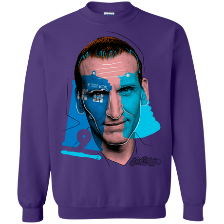 Sweatshirts Purple / S Doctor Warwhol 9 Crewneck Sweatshirt