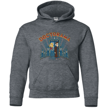 Sweatshirts Dark Heather / YS DOCTORAMA (2) Youth Hoodie