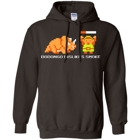 Sweatshirts Dark Chocolate / Small Dodongo Dislikes Smoke Pullover Hoodie