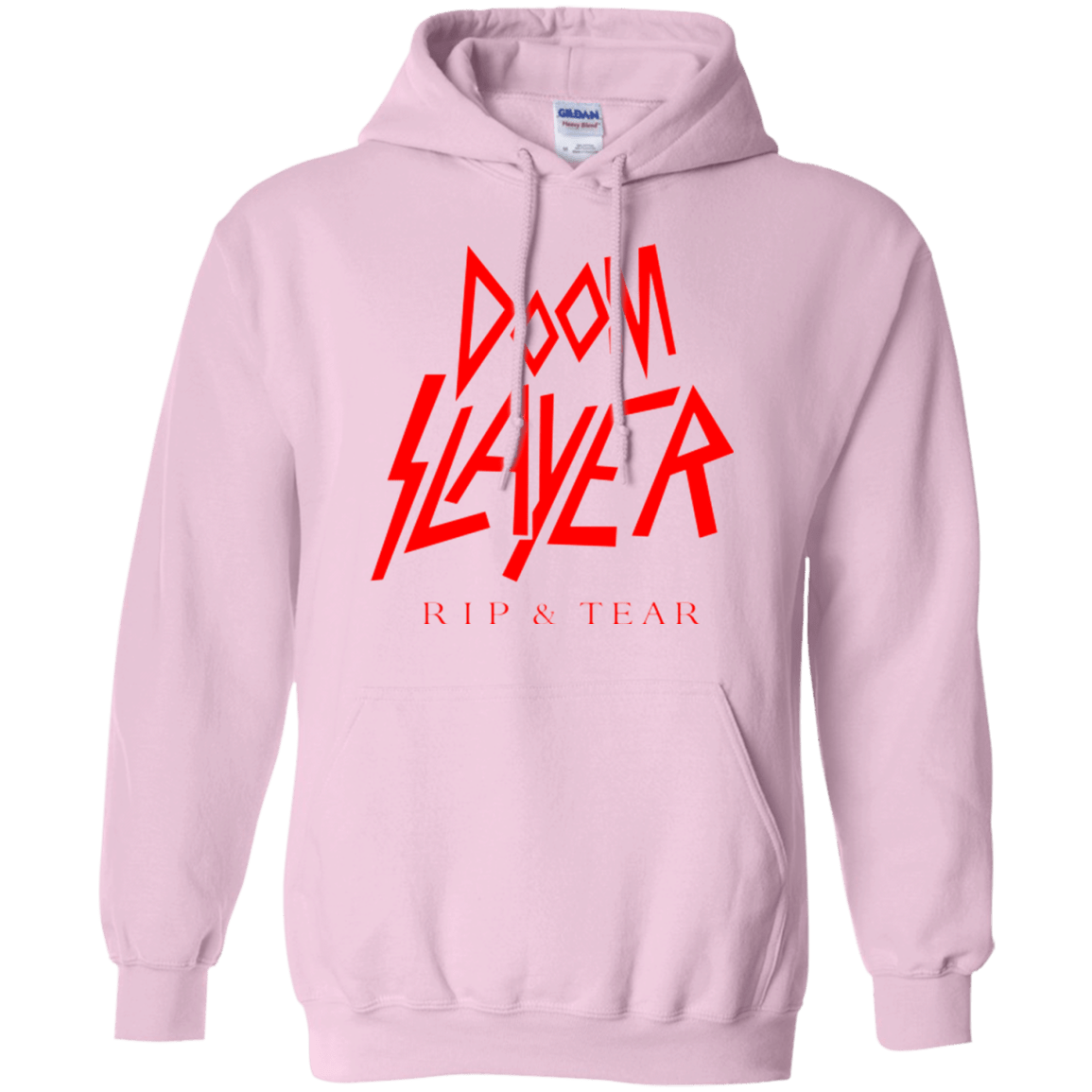 Sweatshirts Light Pink / Small Doom Slayer Pullover Hoodie