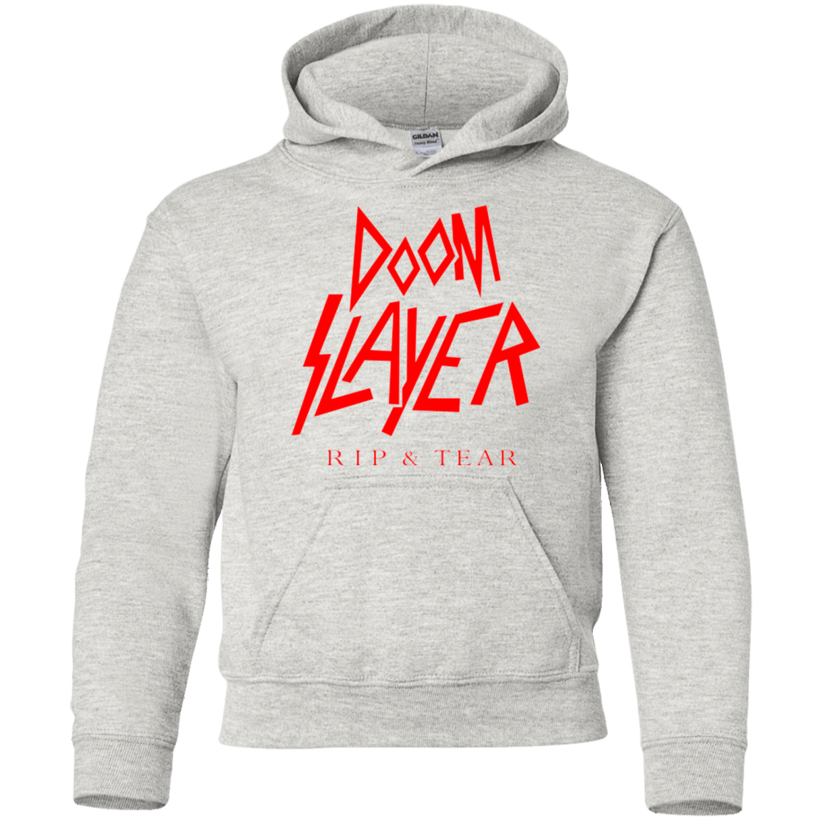 Sweatshirts Ash / YS Doom Slayer Youth Hoodie