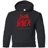 Sweatshirts Black / YS Doom Slayer Youth Hoodie
