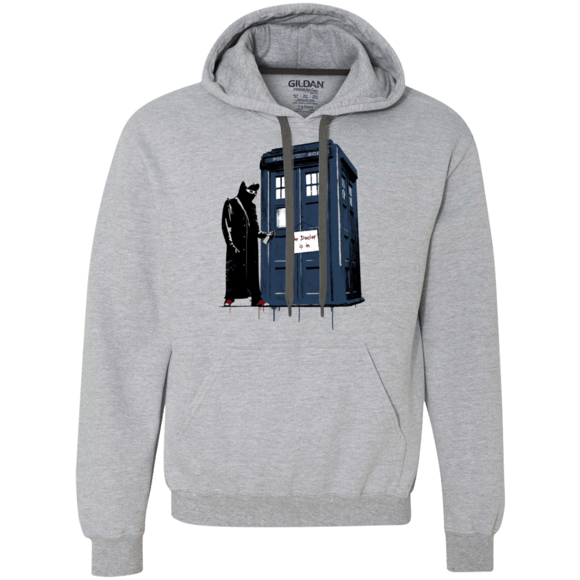 Sweatshirts Sport Grey / Small DR Banksy 10 Premium Fleece Hoodie