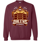 Sweatshirts Maroon / Small Dr. Who Daleks Crewneck Sweatshirt