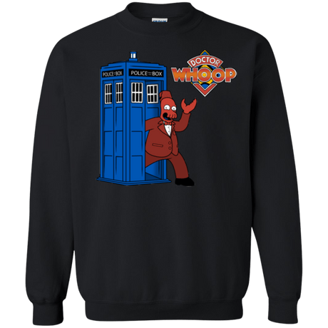 Sweatshirts Black / Small Dr. Whoop Crewneck Sweatshirt