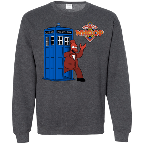 Sweatshirts Dark Heather / Small Dr. Whoop Crewneck Sweatshirt