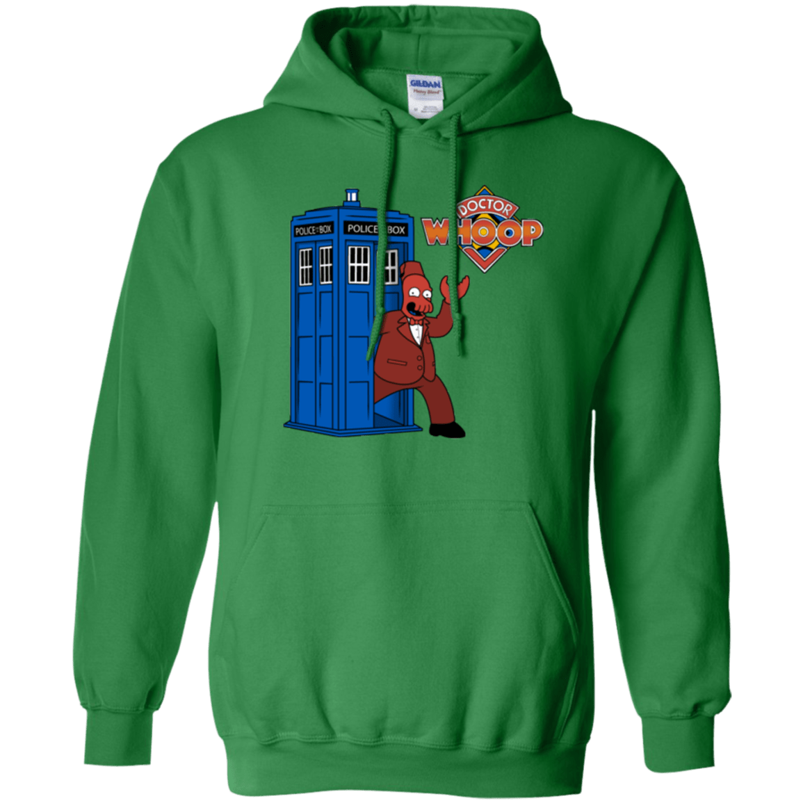 Sweatshirts Irish Green / Small Dr. Whoop Pullover Hoodie