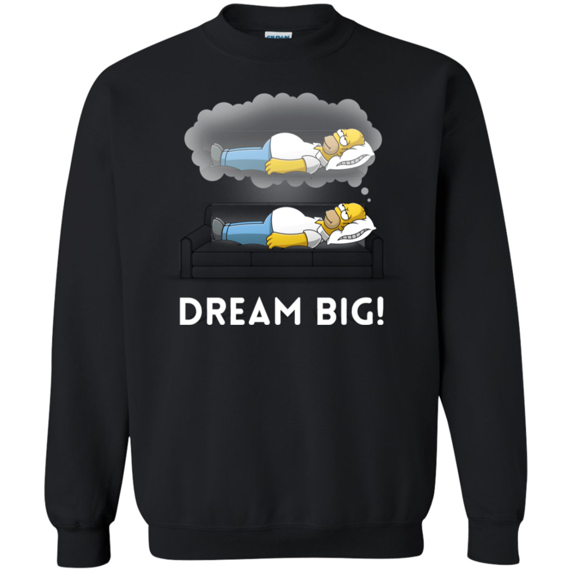 Sweatshirts Black / S Dream Big! Crewneck Sweatshirt