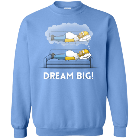 Sweatshirts Carolina Blue / S Dream Big! Crewneck Sweatshirt