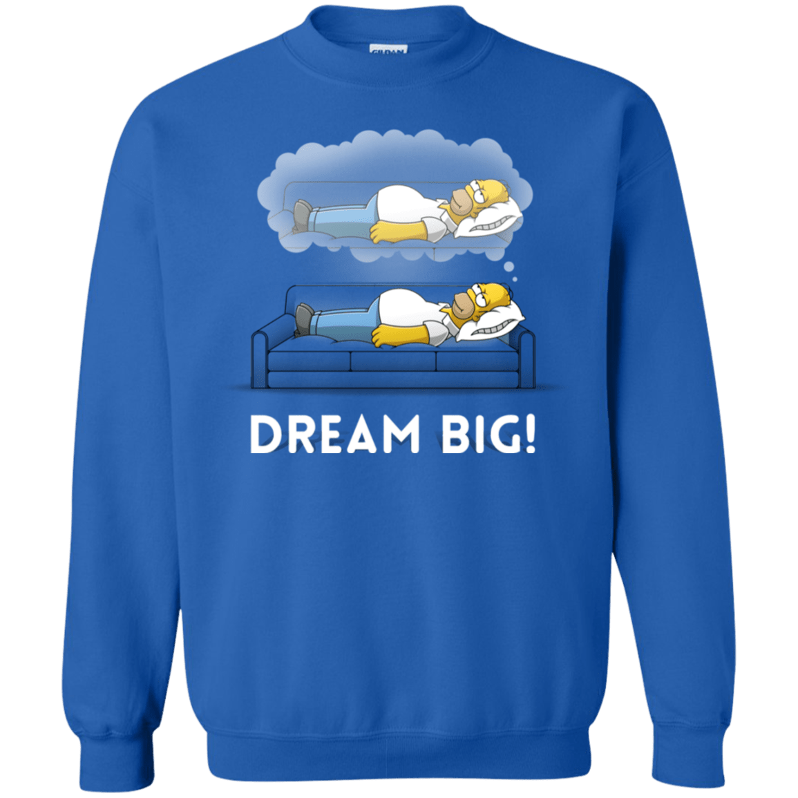 Sweatshirts Royal / S Dream Big! Crewneck Sweatshirt