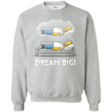 Sweatshirts Sport Grey / S Dream Big! Crewneck Sweatshirt
