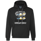 Sweatshirts Black / S Dream Big! Premium Fleece Hoodie