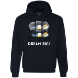 Sweatshirts Navy / S Dream Big! Premium Fleece Hoodie