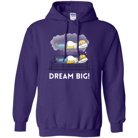 Sweatshirts Purple / S Dream Big! Pullover Hoodie