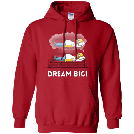 Sweatshirts Red / S Dream Big! Pullover Hoodie