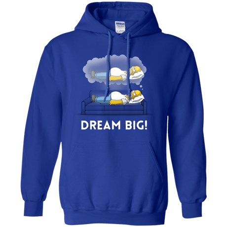 Sweatshirts Royal / S Dream Big! Pullover Hoodie