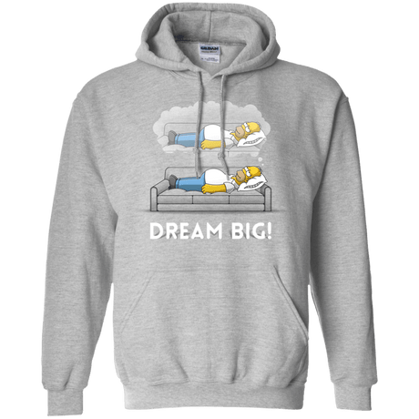 Sweatshirts Sport Grey / S Dream Big! Pullover Hoodie