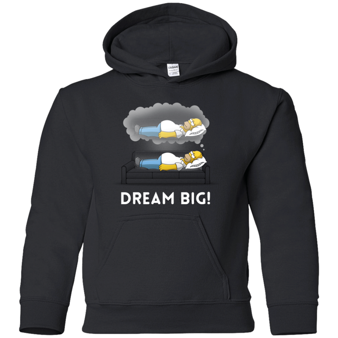 Sweatshirts Black / YS Dream Big! Youth Hoodie