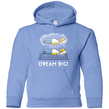 Sweatshirts Carolina Blue / YS Dream Big! Youth Hoodie