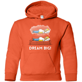 Sweatshirts Orange / YS Dream Big! Youth Hoodie