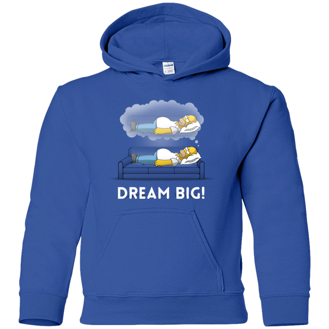 Sweatshirts Royal / YS Dream Big! Youth Hoodie