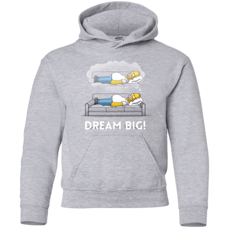 Sweatshirts Sport Grey / YS Dream Big! Youth Hoodie