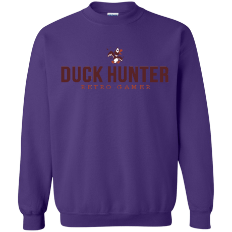 Sweatshirts Purple / Small Duck hunter Crewneck Sweatshirt