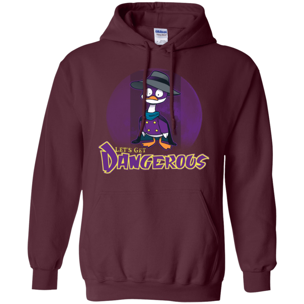 Sweatshirts Maroon / Small DW Duck Pullover Hoodie