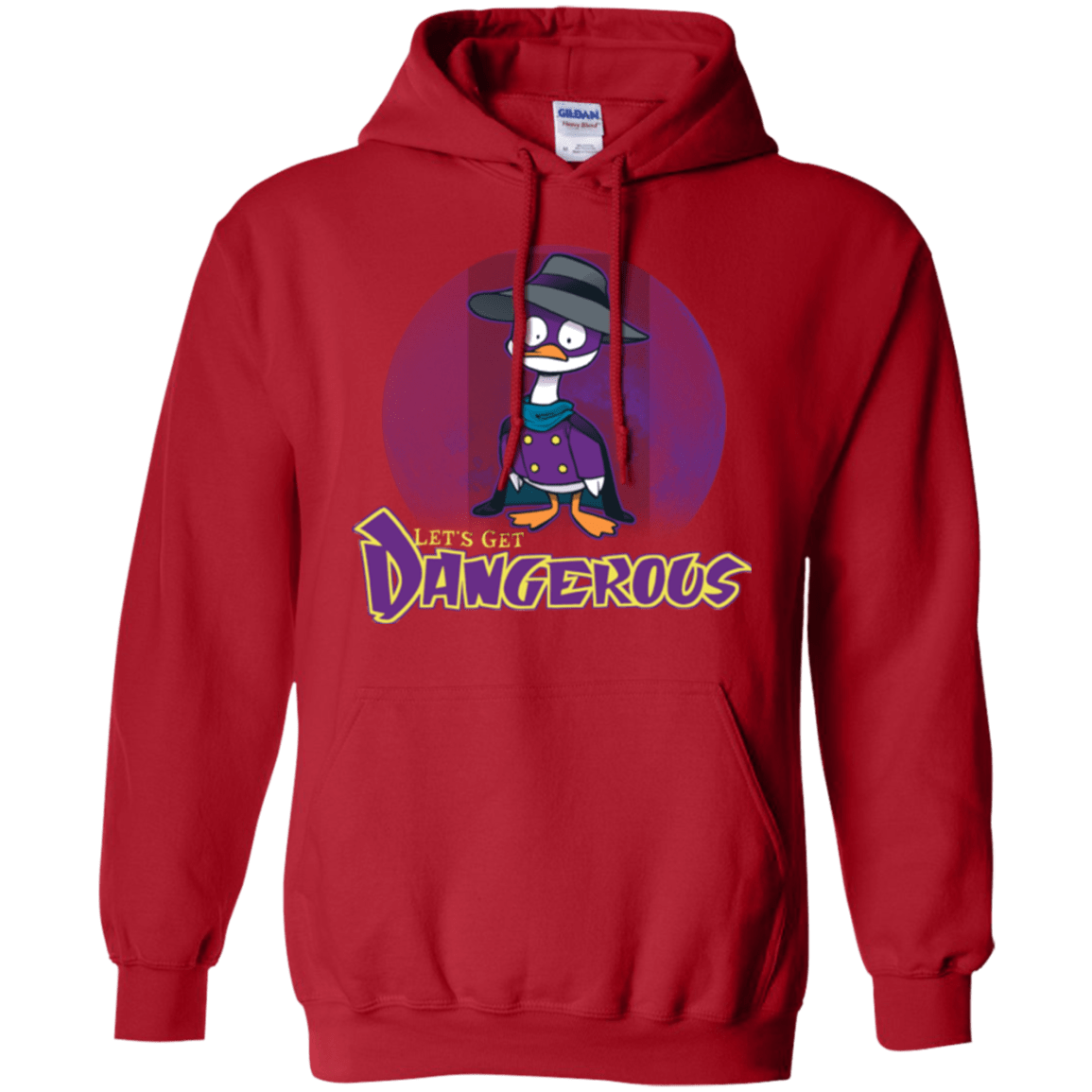 Sweatshirts Red / Small DW Duck Pullover Hoodie