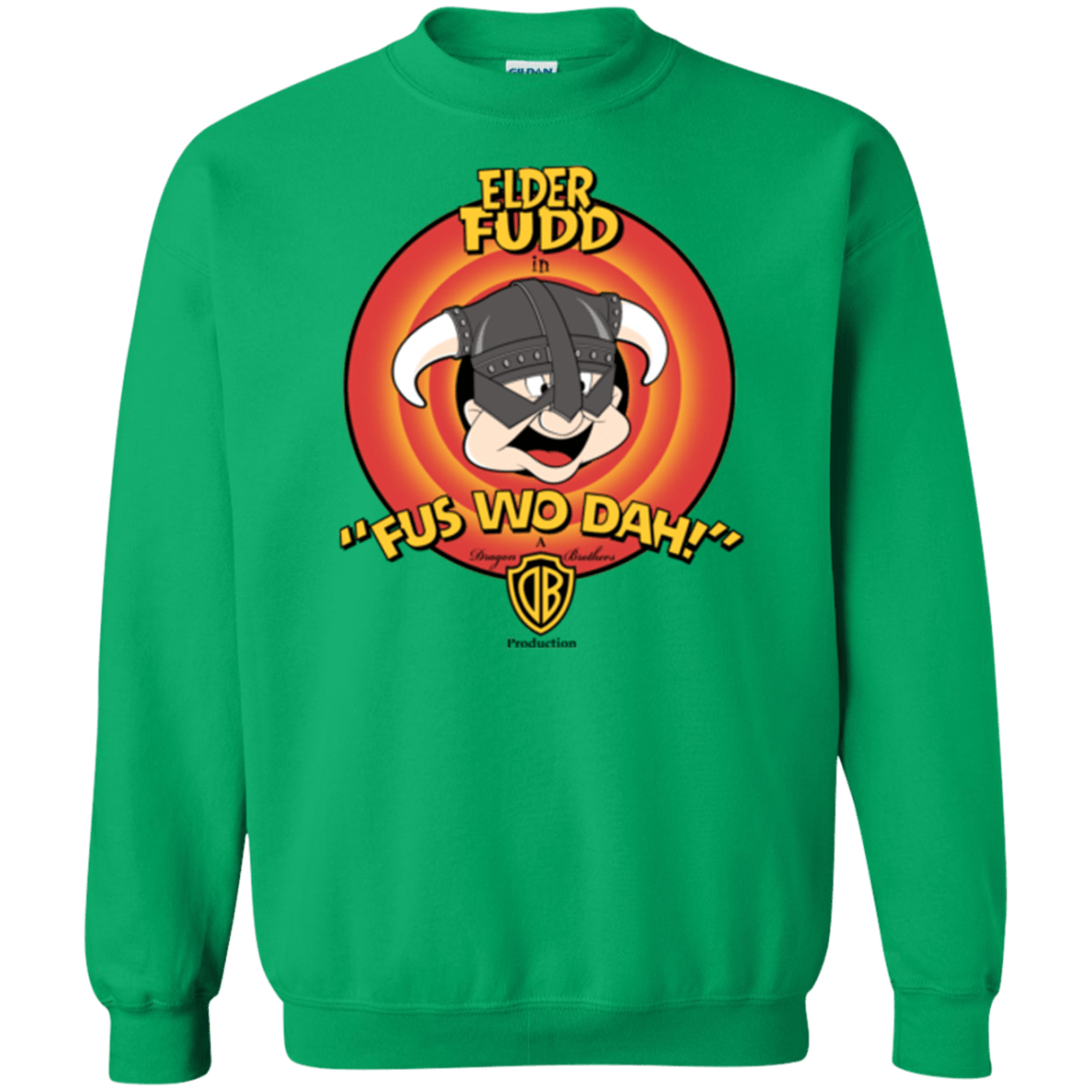 Sweatshirts Irish Green / Small Dwagonborn Crewneck Sweatshirt