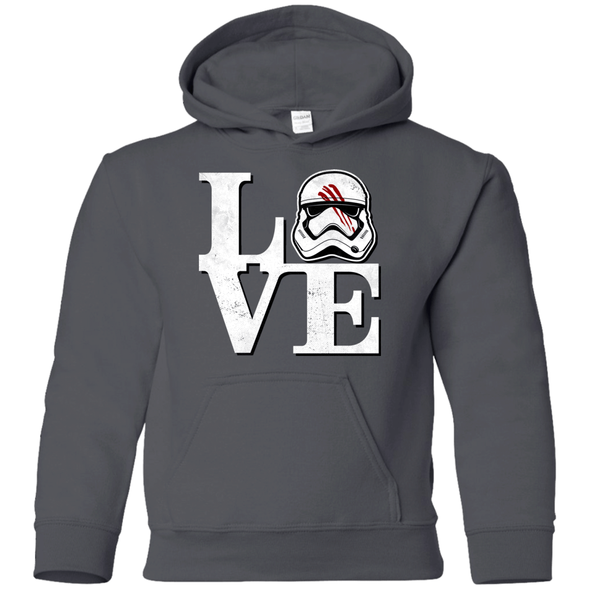 Sweatshirts Charcoal / YS Eight Seven Love Youth Hoodie