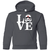 Sweatshirts Charcoal / YS Eight Seven Love Youth Hoodie