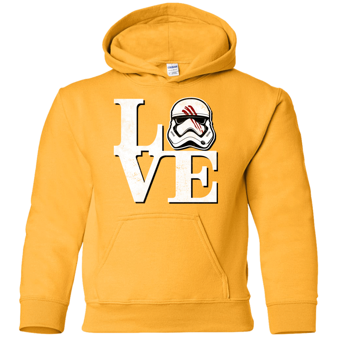 Sweatshirts Gold / YS Eight Seven Love Youth Hoodie