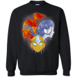 Sweatshirts Black / Small Elemental Love Triangle Crewneck Sweatshirt