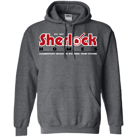 Sweatshirts Dark Heather / Small Elementary Design Pullover Hoodie