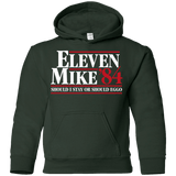 Sweatshirts Forest Green / YS Eleven Mike 84 - Should I Stay or Should Eggo Youth Hoodie