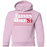 Sweatshirts Light Pink / YS Eleven Mike 84 - Should I Stay or Should Eggo Youth Hoodie