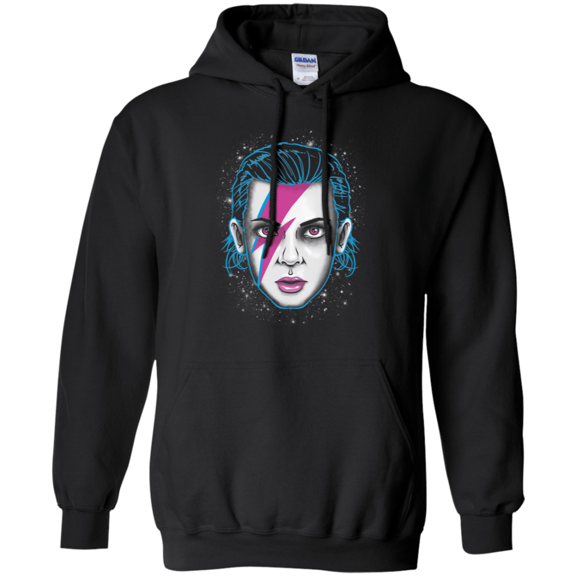 Sweatshirts Black / S Eleven Space Pullover Hoodie