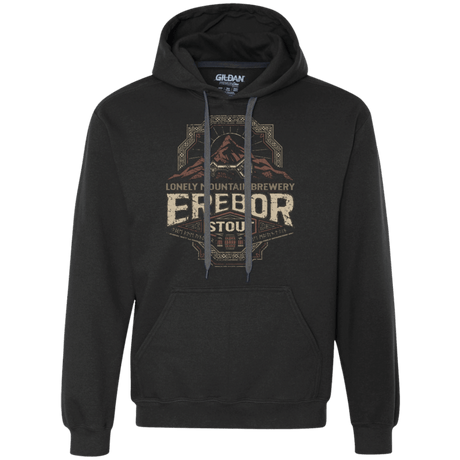 Sweatshirts Black / Small Erebor Stout Premium Fleece Hoodie