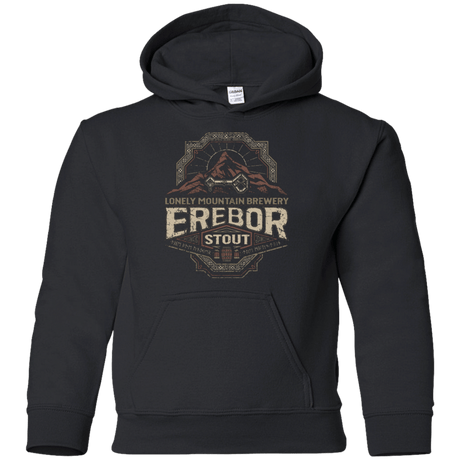 Sweatshirts Black / YS Erebor Stout Youth Hoodie