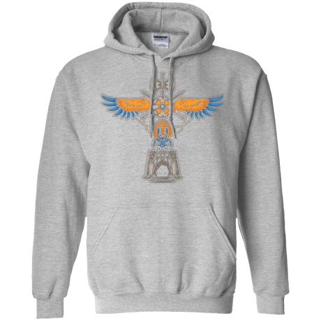 Sweatshirts Sport Grey / Small ETERNIA TOTEM Pullover Hoodie