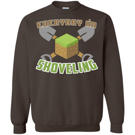 Sweatshirts Dark Chocolate / Small Everyday Shoveling Crewneck Sweatshirt