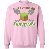 Sweatshirts Light Pink / Small Everyday Shoveling Crewneck Sweatshirt