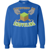 Sweatshirts Royal / Small Everyday Shoveling Crewneck Sweatshirt