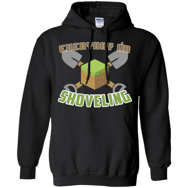 Sweatshirts Black / Small Everyday Shoveling Pullover Hoodie